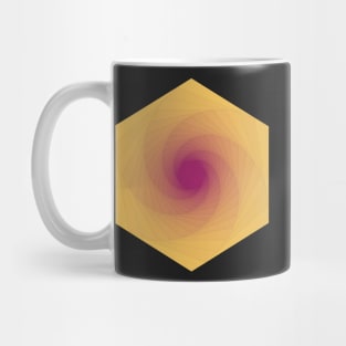 abstract patterns on ceramic tile Mug